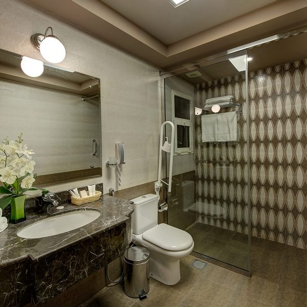 Suite room bathroom